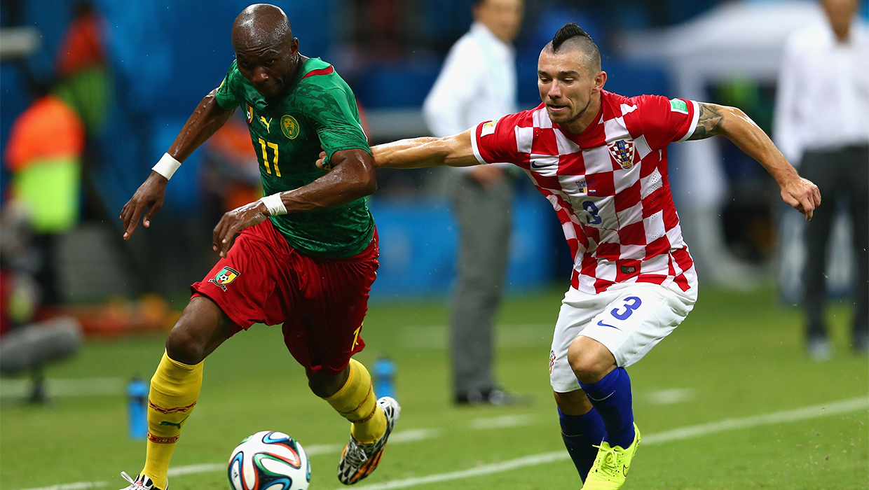 Stephane Mbia in World Cup action
